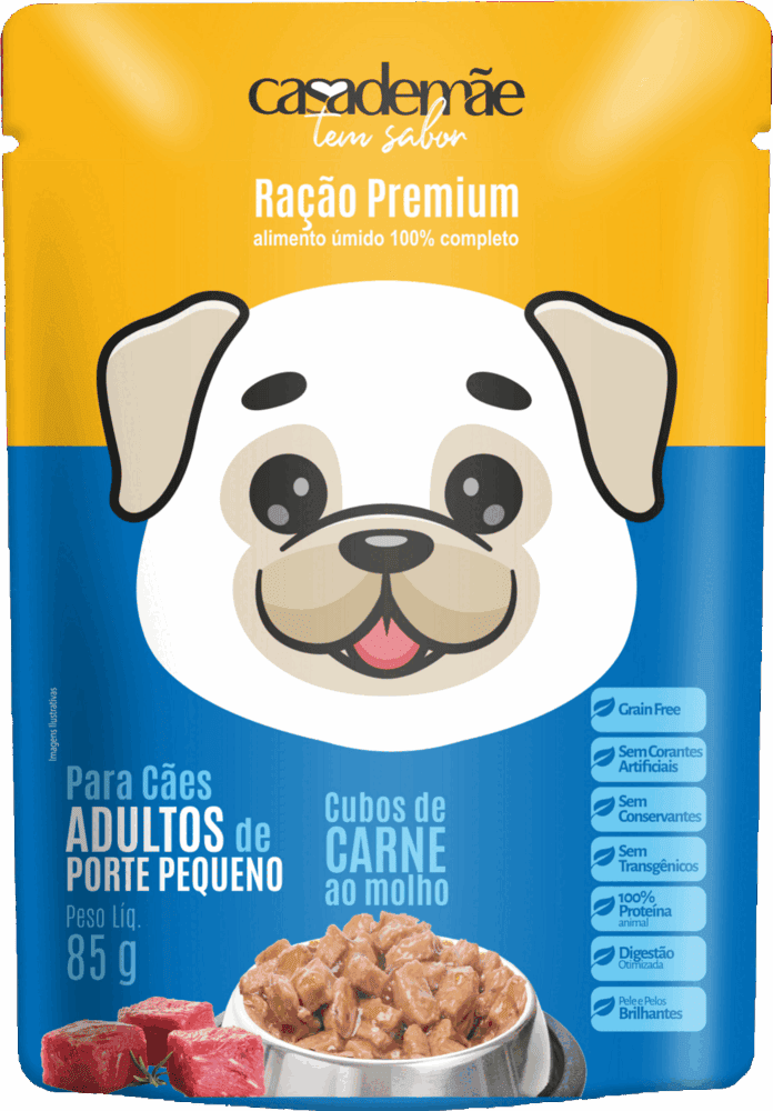 Ração Úmida Cães Adultos Porte Pequeno 85g