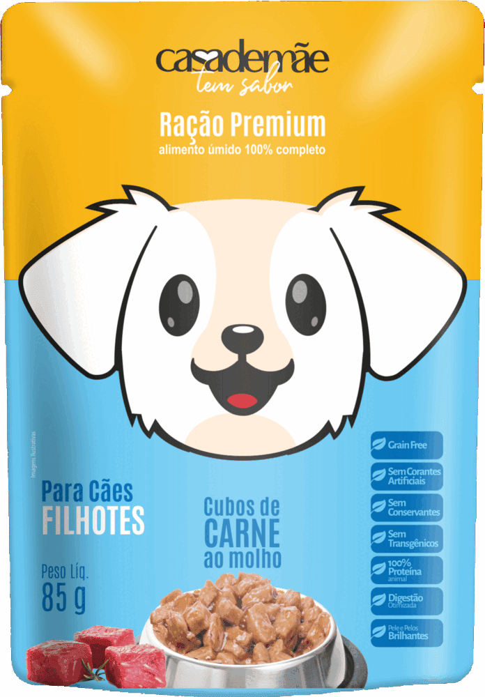 Ração Úmida Cães Filhotes 85g